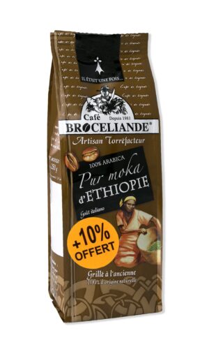Café Moka Ethiopie moulu +10%